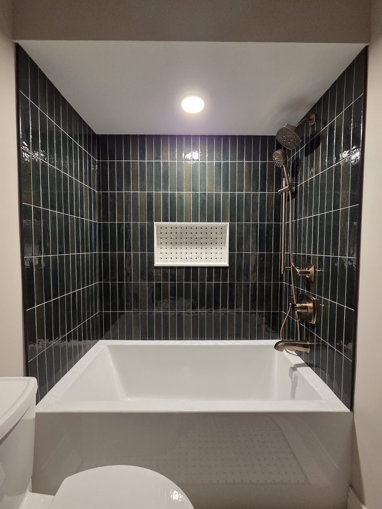 Bathroom remodeling project by MDR Design-Build-Remodel