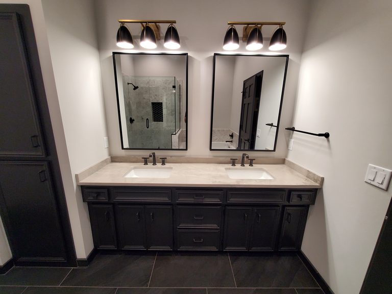 Bathroom remodeling project by MDR Design-Build-Remodel