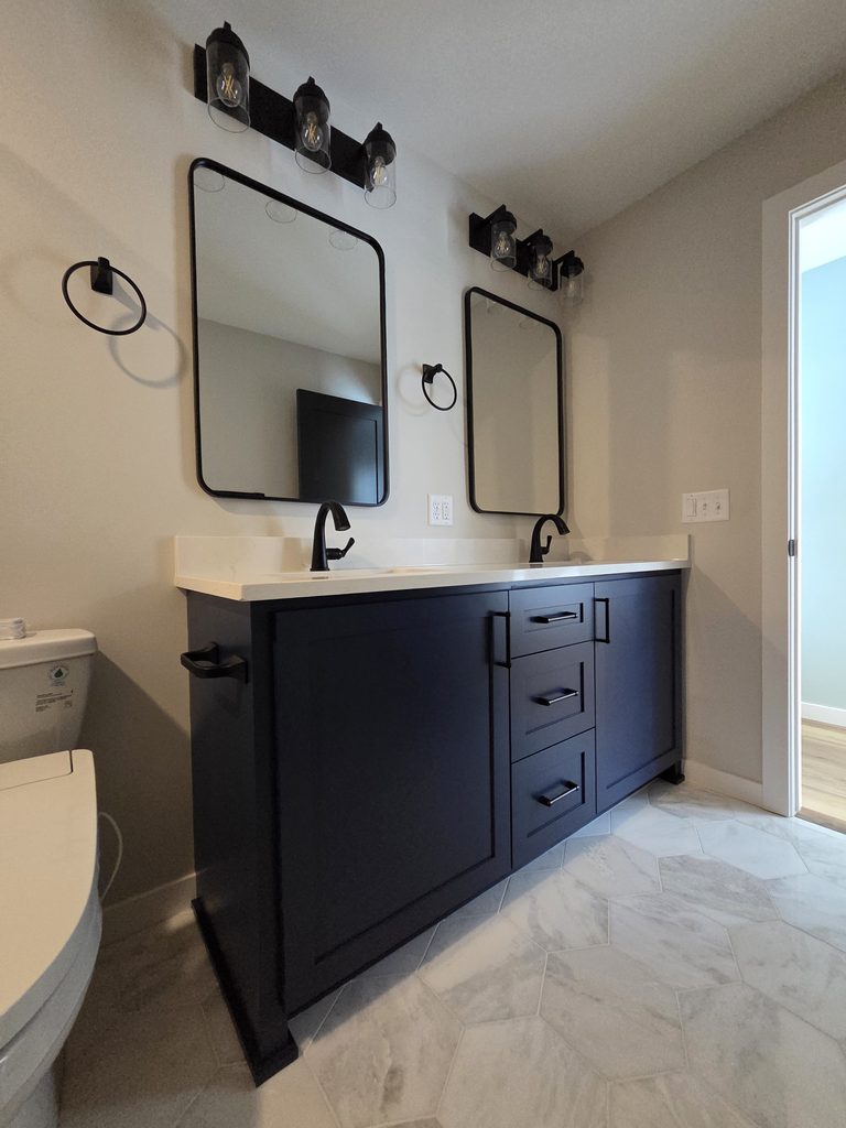 Bathroom remodeling project by MDR Design-Build-Remodel