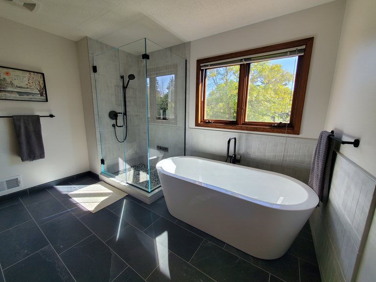 Bathroom remodel detail by MDR Design-Build-Remodel
