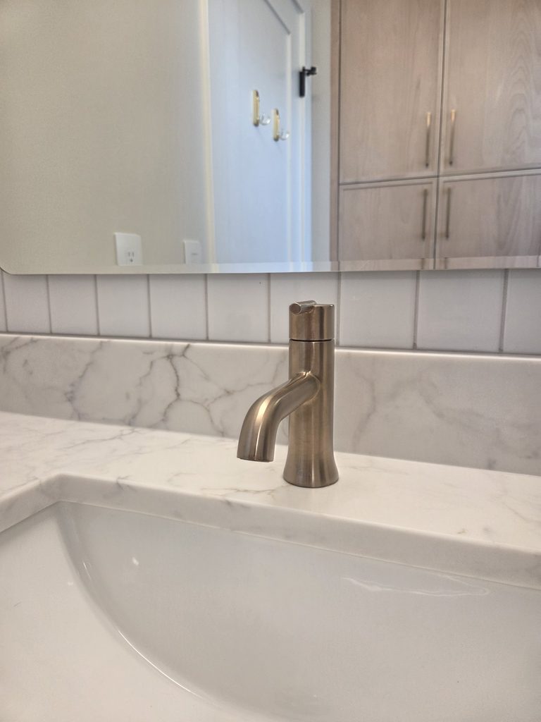 Bathroom remodeling project by MDR Design-Build-Remodel