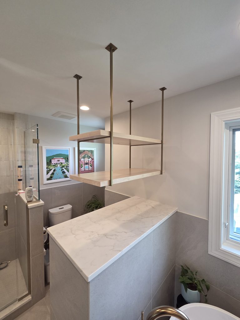 Bathroom remodeling project by MDR Design-Build-Remodel